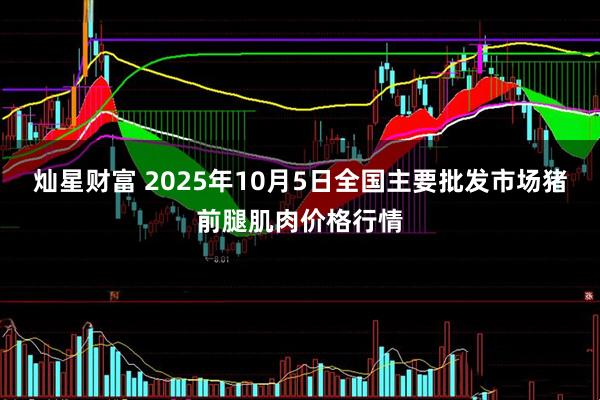 灿星财富 2025年10月5日全国主要批发市场猪前腿肌肉价格行情